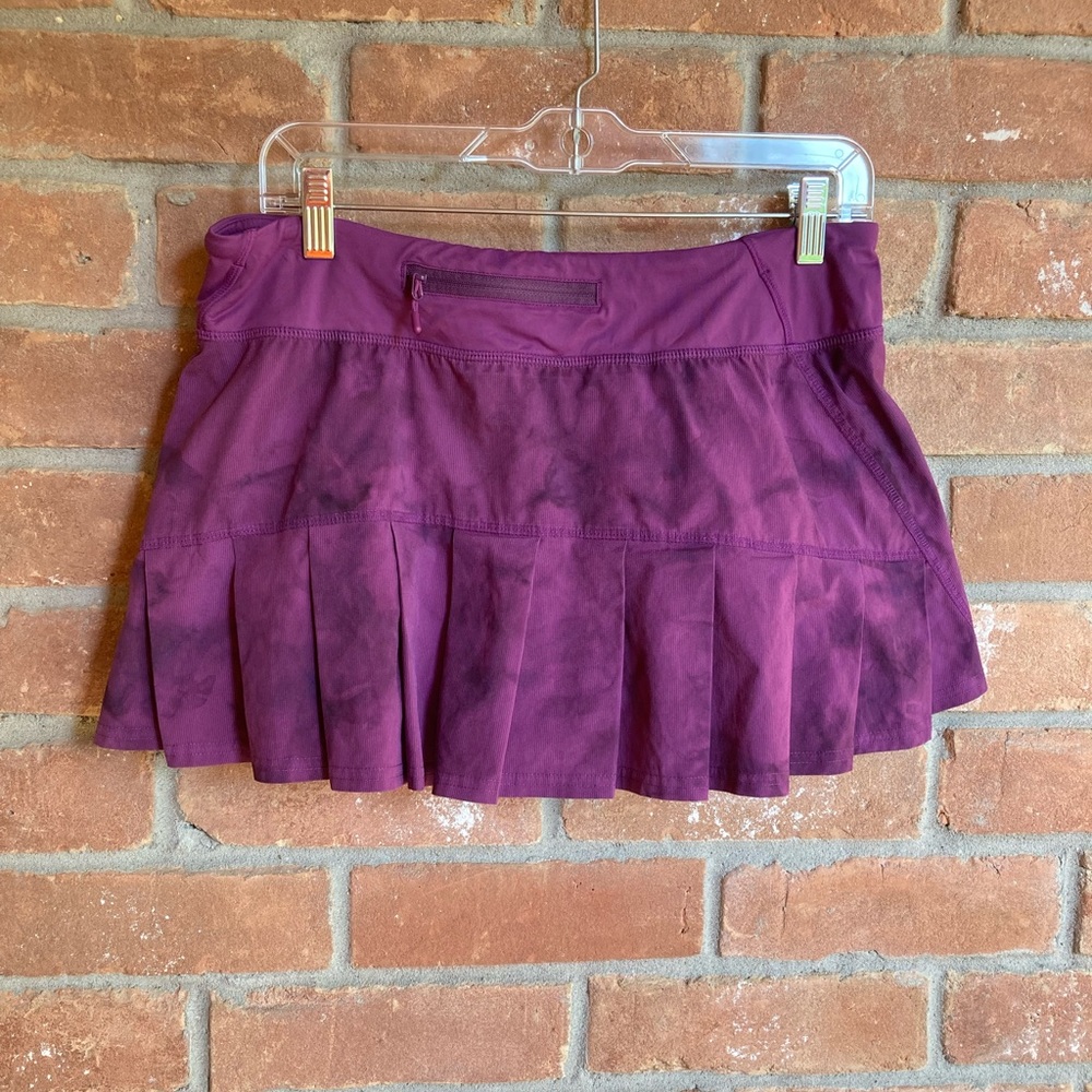 LULULEMON Tennis Run Pace setter skirt
